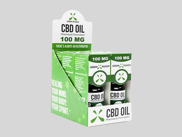 Custom CBD Oil Display Boxes